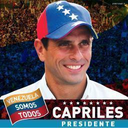 twitter oficial del comando Simon Bolivar en el estado Trujillo @hcapriles presidente #venezuelasomostodos