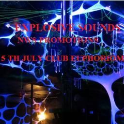 ExplosiveInfo's profile picture. JULY 5th Sees a huge line up all under one roof! Explosive Sounds Comes to the Euphoriom 2 rooms D&B meets House! All DJ's 100% confirmed!!!
