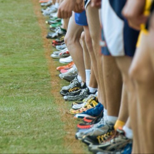 I tweet everything running related