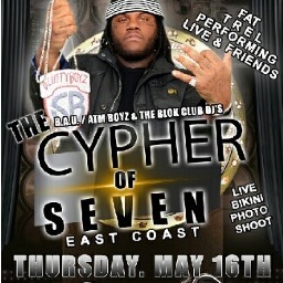 Cypher of 7 : Hosted by Fat Trel and The Blok Beauties Featuring - New Yitty ,The Ryder Sos Mula,Toni Highpoint, M.A.D.E.,Rack Boyz,B Rebel,Black Flame ENT.