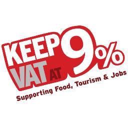 Supporting Food, Tourism & Jobs, Keep VAT at 9%. A Campaign by the Restaurants Association of Ireland @RAI_ie info@keepvat9.ie #keepvat9 https://t.co/lefpgX6MKs