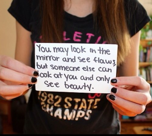 Self image is a very big problem in our nation.. Join the pact, help us make a difference! Love is louder than the pressure to be perfect.
