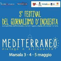 FestGiornalismo's profile picture. Dal 3 al 5 maggio a Marsala, il 3° Festival del Giornalismo d'Inchiesta  Il Mediterraneo: dialogo e disincanto