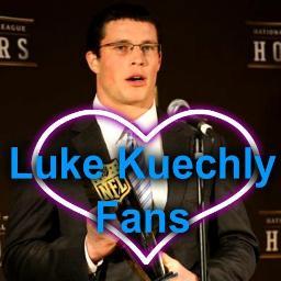 Big Fan of @LukeKuechly add us on facebook https://t.co/P13zBpf1fF the Admin is @Jessica_Marze