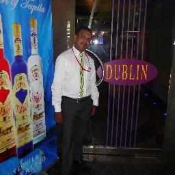 A man behind the BAR ......yes COPPER MONKEY