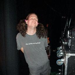 Just me, I trundle round the place making things loud or light up - playing with wires at various gigs, festivals and other things.