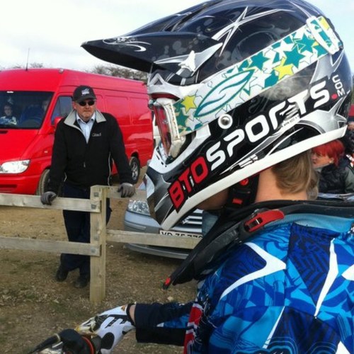 i am i 15 years old boy from denmark and i ride motocross. i am ridding on a KTM 85cc and my number is 43:-)