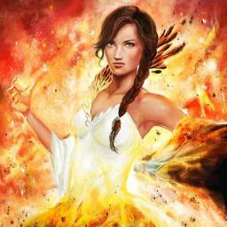 I volunteer as tribute! Those word changed my life, I've won the hunger games but there are even darker evil's ahead.i am katniss everdeen.... & i am hope