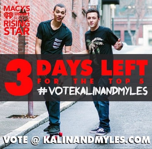 Here to support my boys @KALINWHITE @YOURBOYMYLES @KALINANDMYLES - FOLLOW THEM
