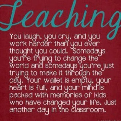 Passionate teacher. Dedicated to inspiring students. Nothing is impossible. The word itself says, I'm possible.