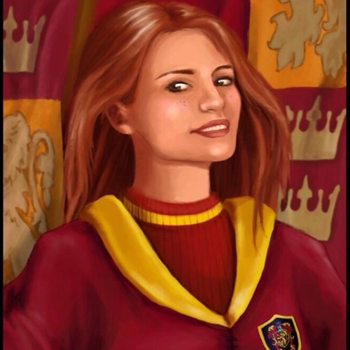 7th year at Hogwarts school of witchcraft and wizardy. Dating Harry Potter, mother to Arnold the pgym puff!