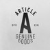 Article (@articlemenswear) Twitter profile photo Article (@articlemenswear) Twitter profile photo