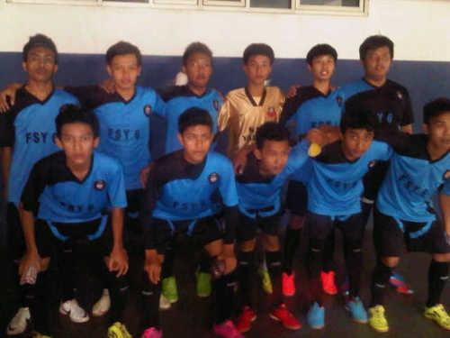 futebol de sala.  Indonesia.
