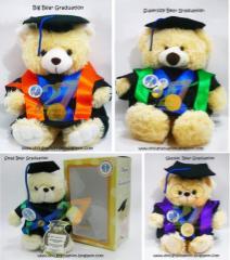 Menerima pesanan boneka teddy bear u/ kado wisuda & ada jg teddy profesi, bs request keinginanMU, please add 26a05123/085725283009 for more detail n order :D