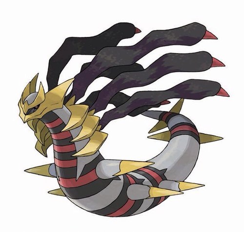 I am Giratina, the Ruler of Anti Matter.