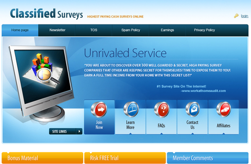 classsurvey's profile picture. largest listing of surveys you can take from home on the web!  Highest paying surveys!