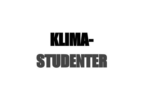 klimastudenter's profile picture. 