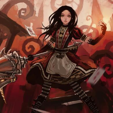 I'm Alice, I'm not insane or crazy I'm just mad! Following animals into dark holes is becoming a habit. #RP