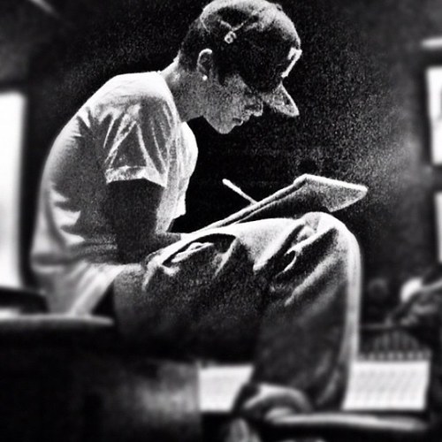 He just grew up, but i still love him, and always will no matter what, supporting Justin like a belieber should...KIDRAUHL.