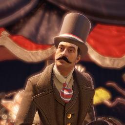 Founder of Fink MFG, inventor of the Kinetoscope and Sky-Hook, mass producer of vigors and the host of the annual Columbian event known as The Raffle.