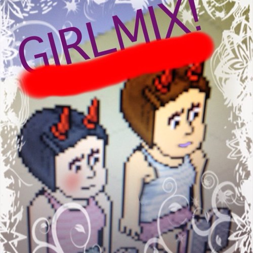 Hi..... We r GirlMix ❤ we are on Zap hotel add us LillyGirlMix and IonaGirlMix xxxxx