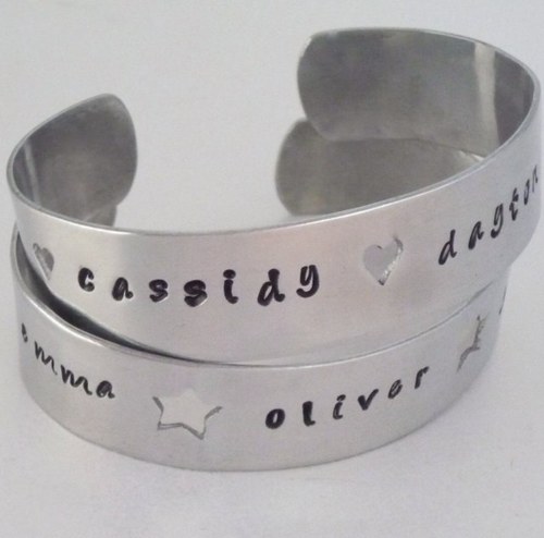 Sterling silver handmade jewellery and keepsakes. Can be made to order and be stamped with personalised messages and dates etc. Commissions taken