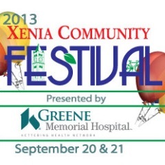 Xenia Community Festival 
September 20 & 21, 2013, 
Parade morning of Saturday, September 21st.