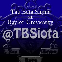 The Iota Chapter of Tau Beta Sigma was chartered on February 14, 1948 with our brothers of the Beta Alpha Chapter of K-Psi. We are Baylor University students!