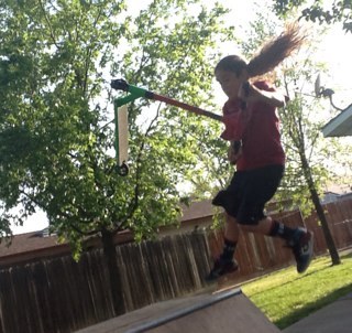 I like to ride scooters.I'm really good at it. I'm hoping to get sponsored one day. Follow an I'll follow you back