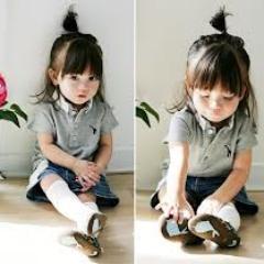 Kenny Hayden / Kim Miso | 15 july 2010 | Half Italian-America-Korean | Imma Baby, Gimme an ice cream (o'-'o)