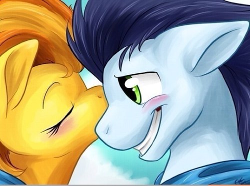 Leader of the Wonderbolts, Dating Soarin', and ready to fly.