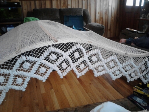 Recently finished college and am currently making handmade fishnet bed canopy's, I have made canopy's for 7 years, and offer up to 60 different colors.