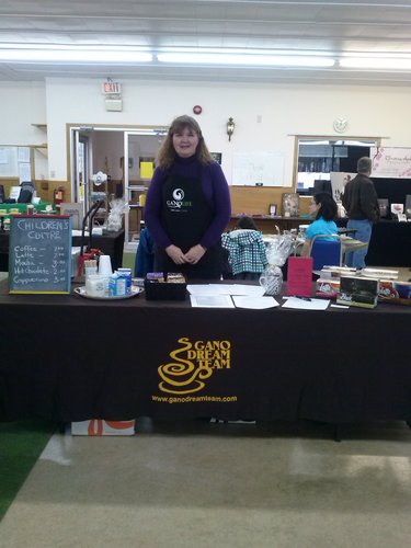 Participate in many craft & vendor shows promoting Gano coffee, also my own jewellery, dog treats & accessories. Excited to promote the Evolution of Coffee!