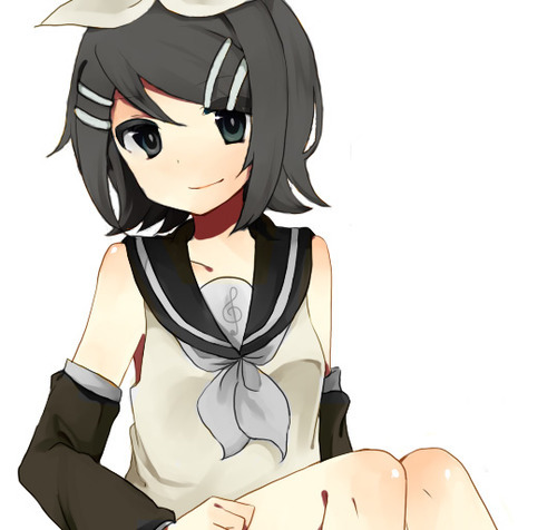 [V by @AnimeRP_INA] Yo, I'm Rui Kagene from Shadowloid. Rin Kagamine's shadow. Don't dare you to hurt Rei, or something bad will came to you.