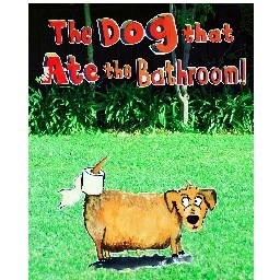 ShitMyDogChews's profile picture. I have a dog called Mr Nut. He constantly eats things he shouldn't. Now he's in a book called THE DOG THAT ATE THE BATHROOM. WTF?