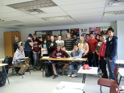 Currently running this feed for my senior university-prep English class.