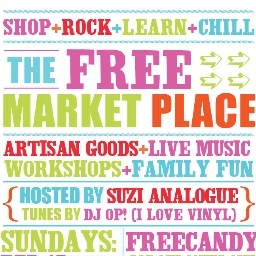 The Free Marketplace is an artisan market featuring curated vendors, live music, workshops, wellness lounge + kids activity space in Brooklyn.