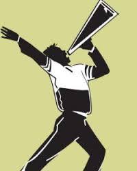 Being a male cheerleader is rough. HA yeah right