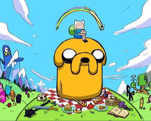 Hora de aventuras llego coje a tus amigos y vamonos con jake el perro y finn el humano lo pasaremos guay hora de aventuras...