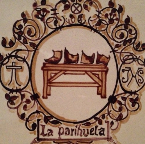 Tertulia cofrade de jóvenes comprometidos de la localidad de Utrera. (Twitter oficial)