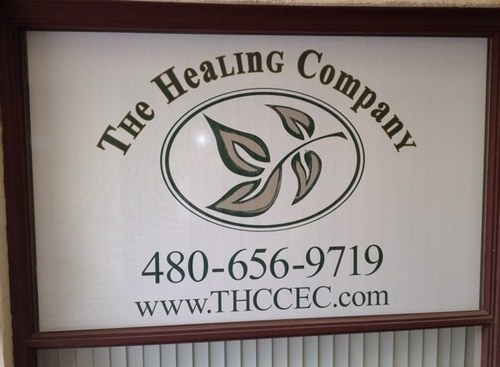 THE HEALING COMPANY CANNABIS EVALUATION CENTER LOCATED IN TEMPE, AZ. (480) 656-9719