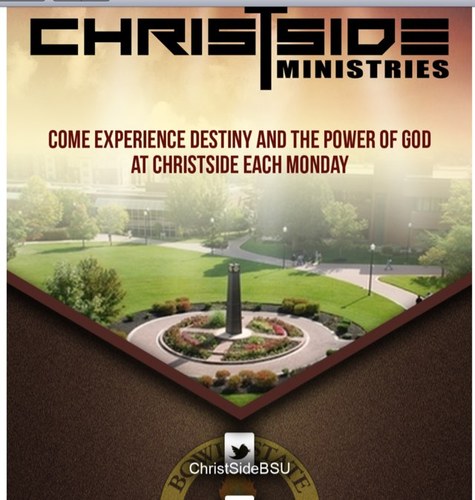 ChristSide is a radical group with the cause of spreading the Destiny of Christ to all of mankind. A christian bible study that is spirit lead and LOVES JESUS.
