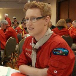 Council Youth Commissioner with Scouts Canada, Cascadia Council.