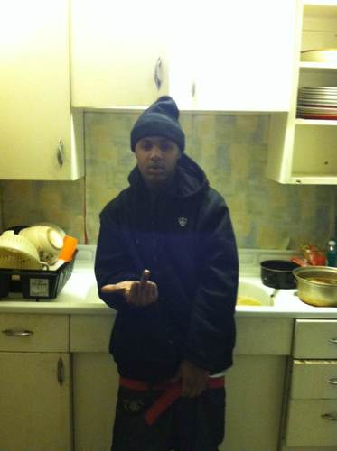 bestfriend @DarkskinGorge__HERE ! ayoo my bestfriend one trill ass nigga , cute , coool af & REAL ' FOllOW him & me (: love you bf