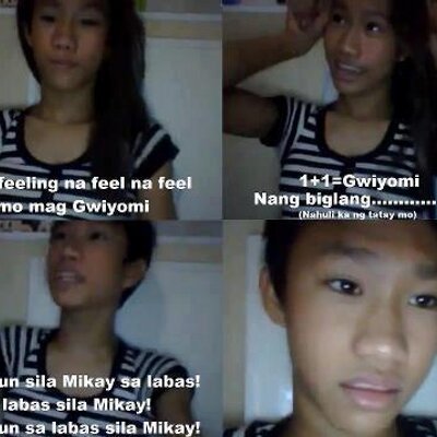 nasa labas si mikay