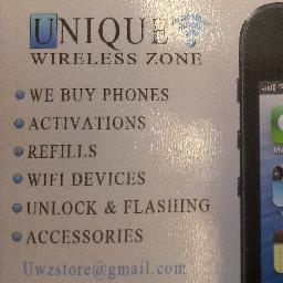 un1quewireless's profile picture. We Have Various Phones and Plans That Have Your Uniqueness in Mind. Unique Wireless For A Unique World