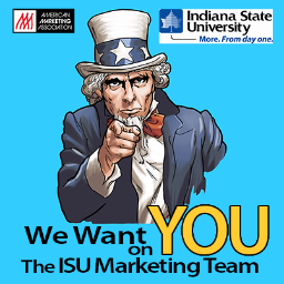 ISUMKTG's profile picture. The ISU AMA is a professional association for ISU students leading in the practice, teaching & development of #marketing knowledge in Terre Haute, IN community.