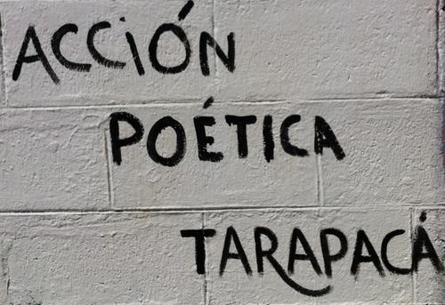 Acción Poética Tarapacá, un gran proyecto con el fin de masificar en las calles el amor,la vida y la alegría mediante el mejor exponente que es la poesía...