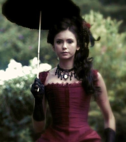 I'm Katherine Pierce, a vampire who turned both, Stefan and Damon. Oh, and there are no rules, so game on. Kiss me or kill me, I know you're capable of one...