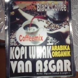 Kami luwak Asgar memproduksi dan menjual kopi luwak sachet